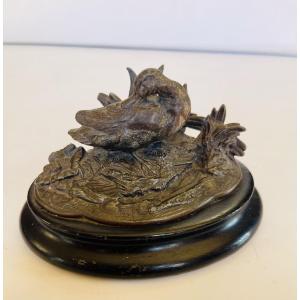 Duck In Spelter 